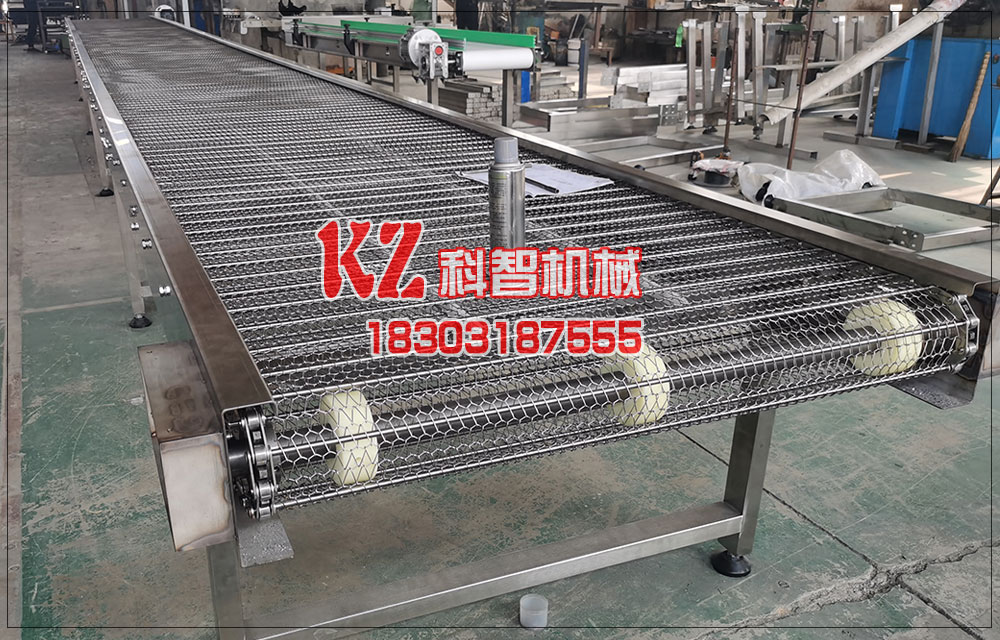 轉(zhuǎn)彎網(wǎng)鏈輸送機(jī)